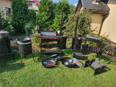 Kazana krāsnis, grili, kūpinātavas