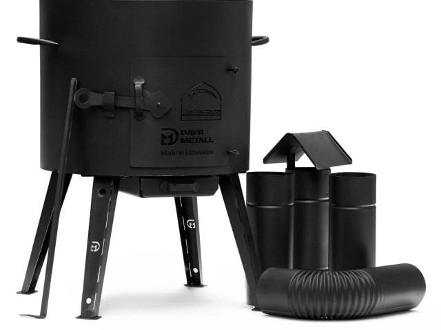 Печка с трубой DAVR D36, D40, D45, D50