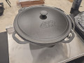 Чугунные казаны с чугунной крышкой 12Л, 15Л
