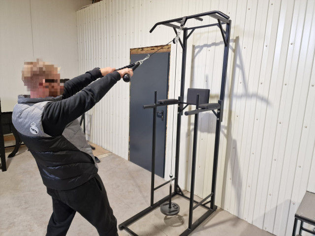 Trenažieris svaru bloks