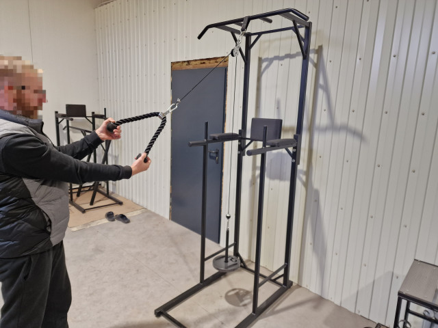 Trenažieris svaru bloks