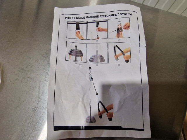 Trenažieris svaru bloks