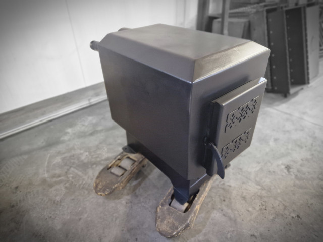 Krāsns B2T ar siltummaiņas caurulēm