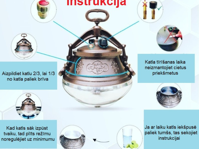 AFGĀŅU KAZANS 8L vienkrāsains