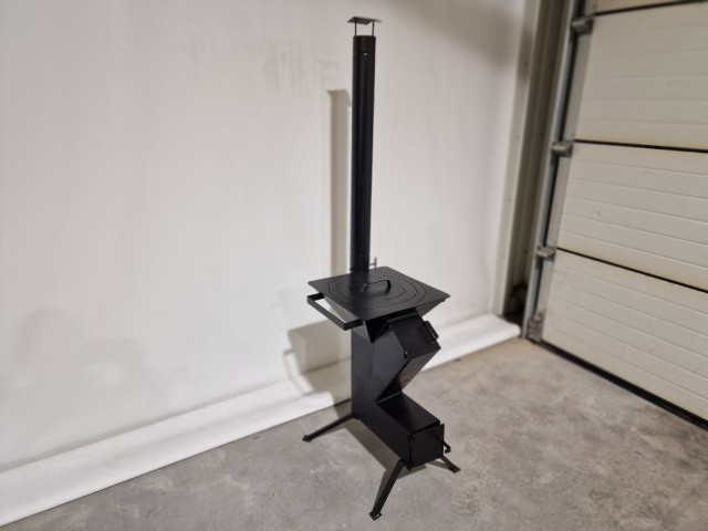 Raķešu (turbo) krāsns 3mm, 4mm