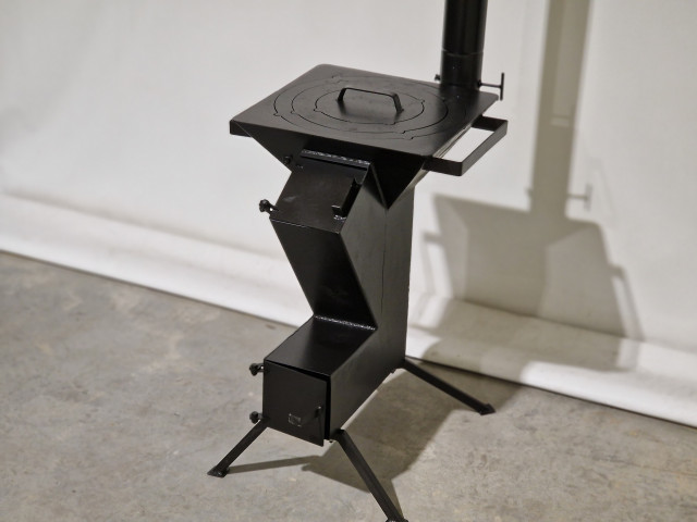 Raķešu (turbo) krāsns 3mm, 4mm