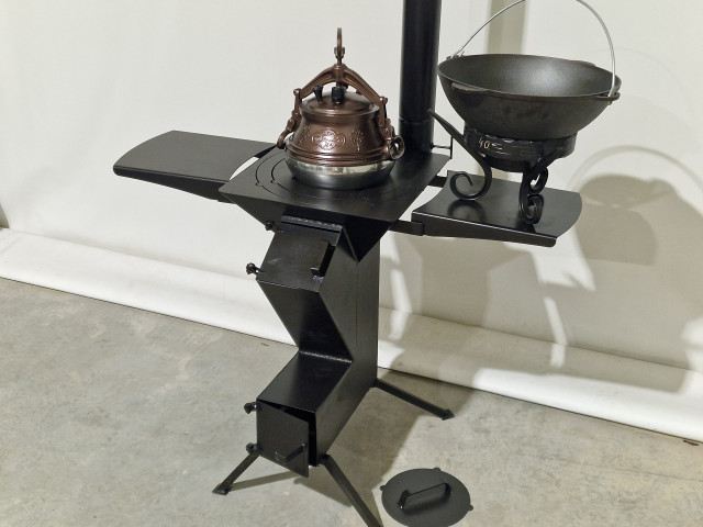 Raķešu (turbo) krāsns 3mm, 4mm