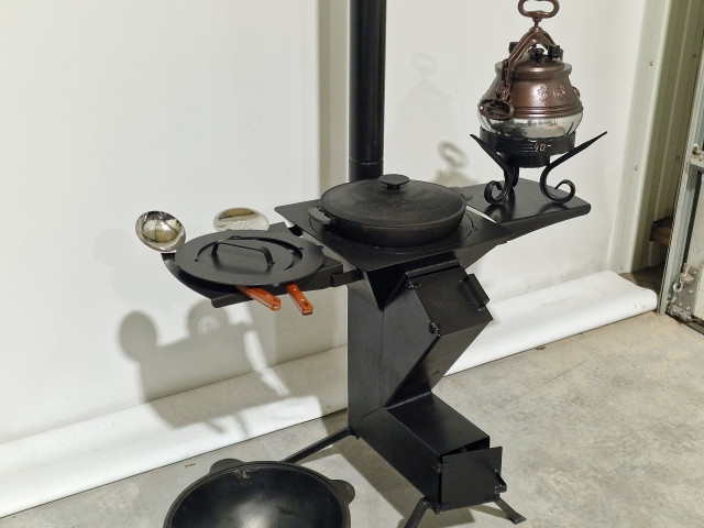 Raķešu (turbo) krāsns 3mm, 4mm