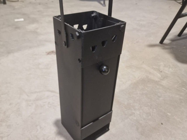 Raķešu (turbo) krāsns mini 3mm