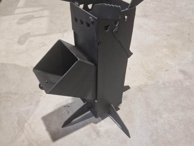 Raķešu (turbo) krāsns mini 3mm