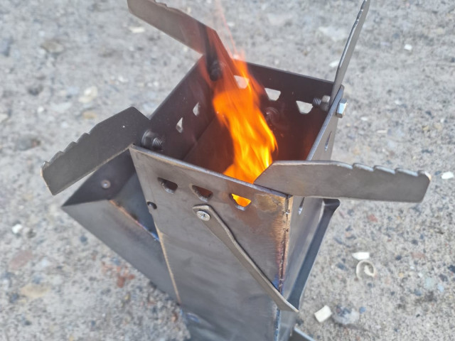 Raķešu (turbo) krāsns mini 3mm