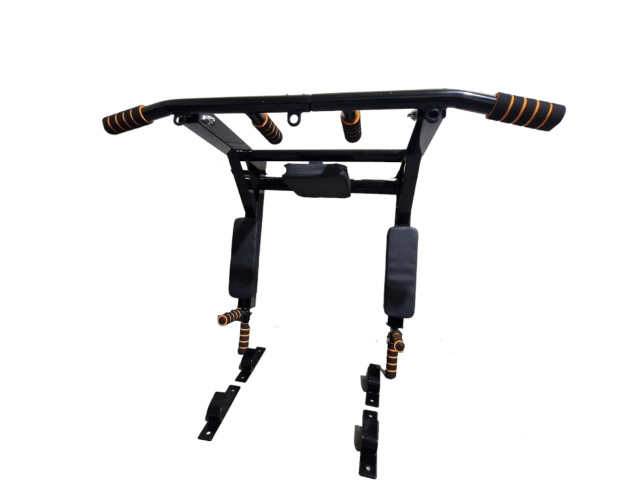 Universālais trenažieris-pievilkšanas stienis+līdztekas/press(saliekams)