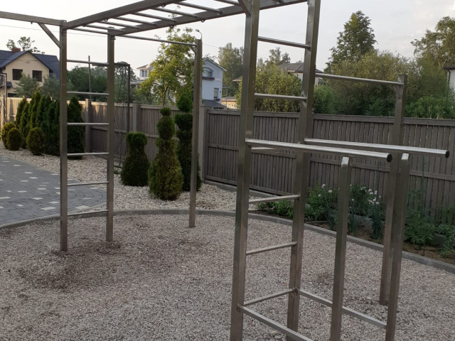 Āra sporta komplekss no nerūsējoša tērauda Nr29