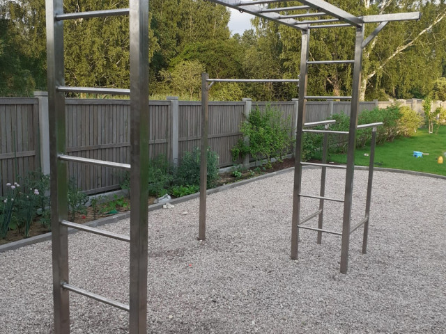 Āra sporta komplekss no nerūsējoša tērauda Nr29