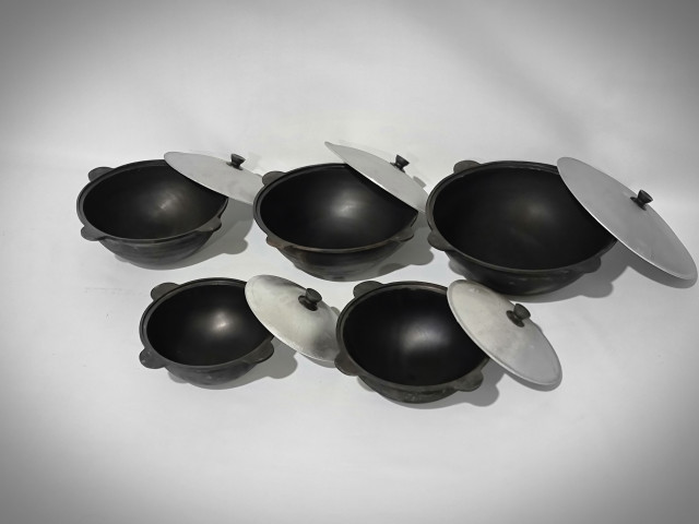 Čuguna uzbeku kazans 16l