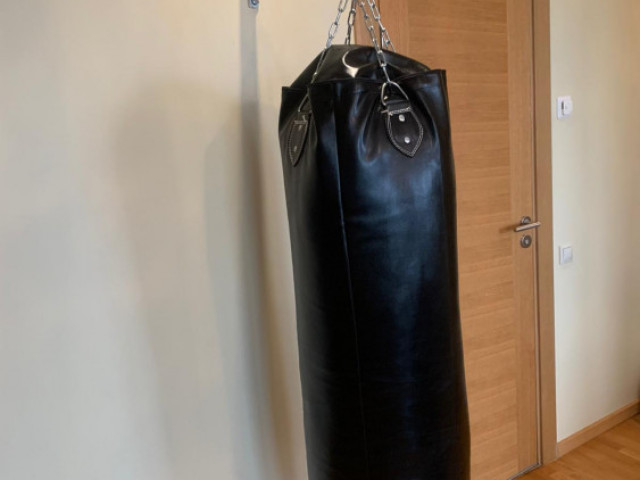 Boksa maiss poliuretāns 100/40 ar gumiju