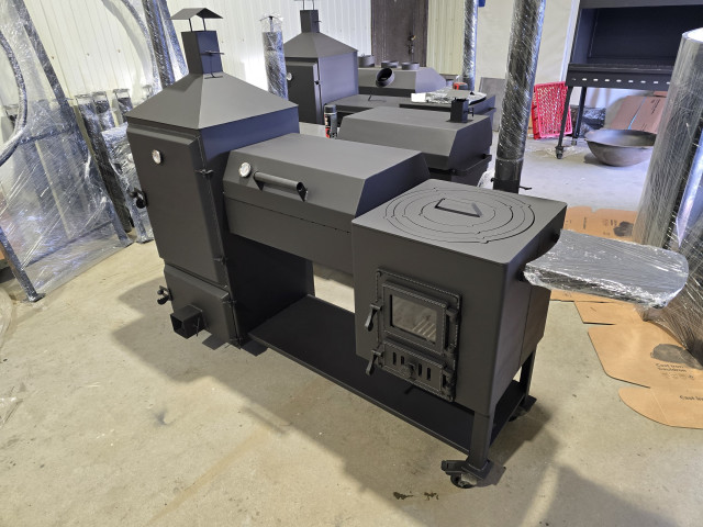 BIG PLUS 3in1 ar čuguna durvīm