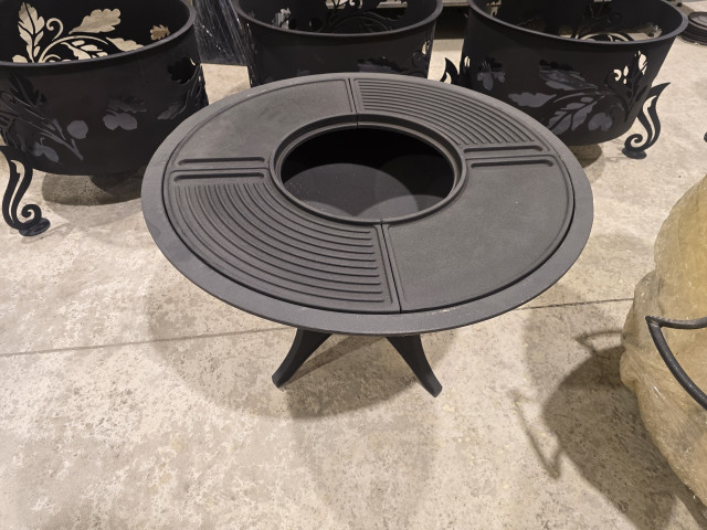 Čuguna ugunskura vieta