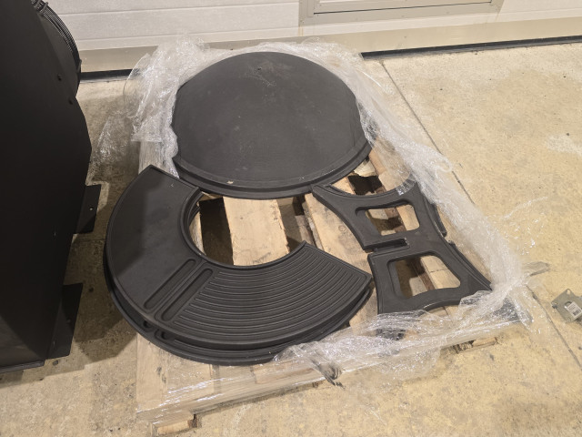 Čuguna ugunskura vieta