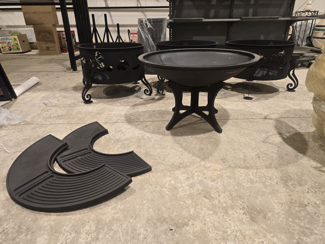 Čuguna ugunskura vieta