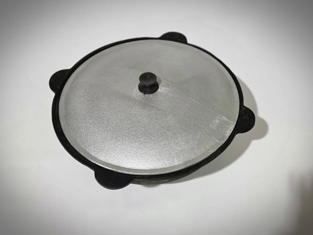 Чугунный узбекский казан на 22 л