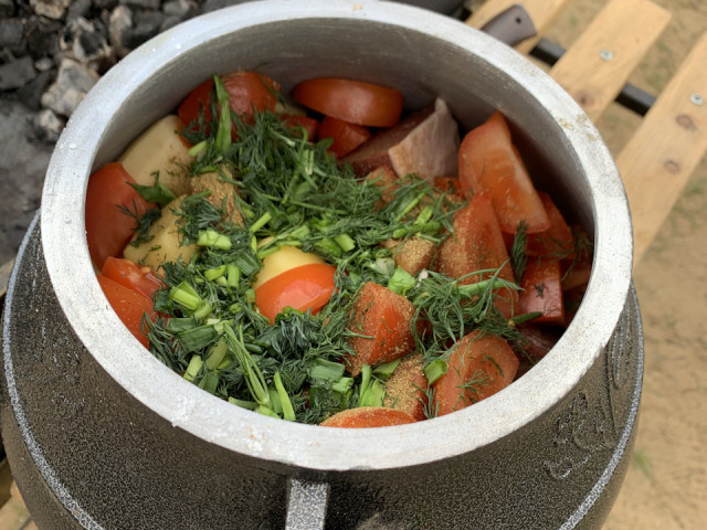 Afgāņu kazans 20l vienkrāsains