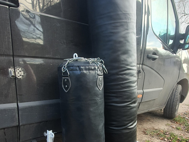 Boksa maiss poliuretāns 150/40 ar gumiju