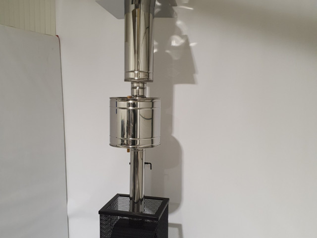 Nerūsējoša tērauda dūmvada komplekts