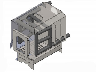 Krāsns B2T ar siltummaiņas caurulēm