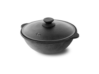 Čuguna uzbeku kazans 3.5L ar vāku