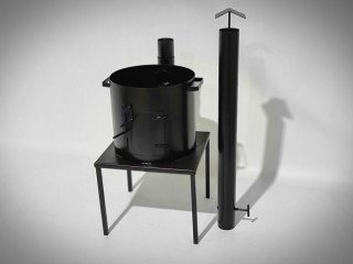 Печь с трубой D36, D40, D45